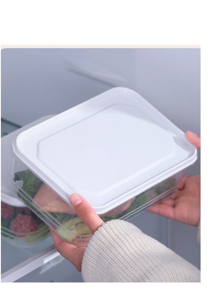 Generic 3 Pieces Food Container Set - Sealed Lid - Lunch Fresh Fruit Storage Box - Food Storage Box Size 1200ML  - Image 4