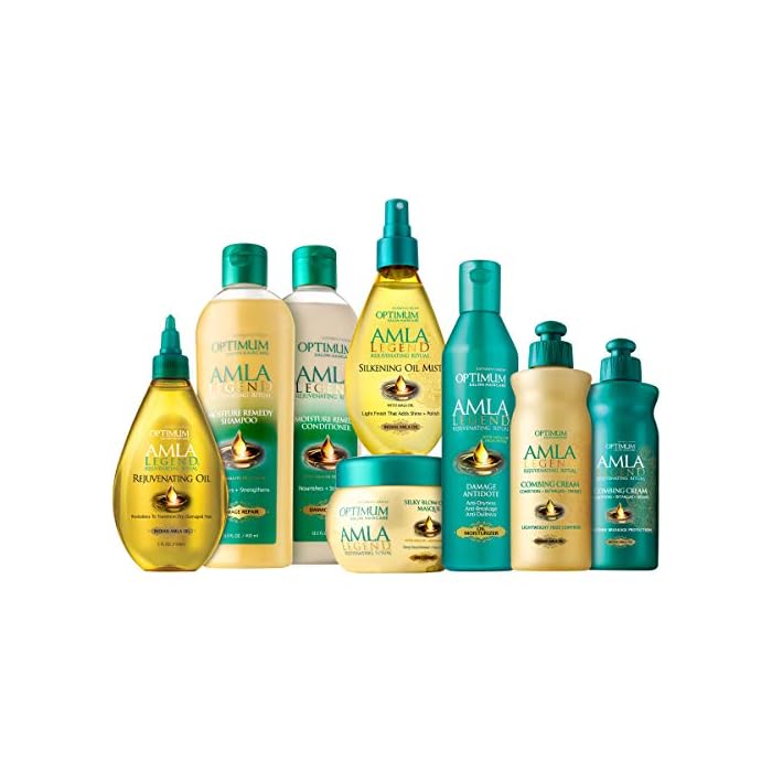 SOFT SHEEN SoftSheen-Carson Optimum Salon Haircare Amla Legend Silky Blow-Out Masque, 9 oz - Image 4