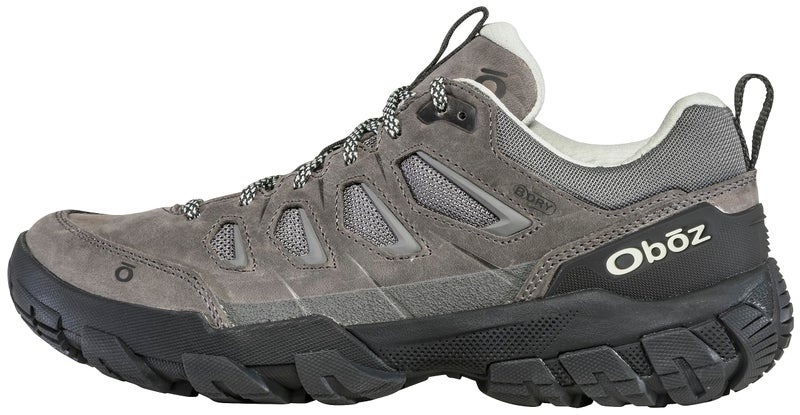 Oboz Women's Sawtooth X Low B-DRY Hiking Shoe, Hazy Gray, 8.5