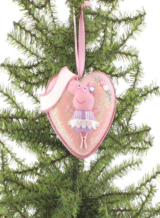 Kurt Adler Peppa Pig Personalizable Ornament Gift Boxed (One Size, Pink) - Image 2
