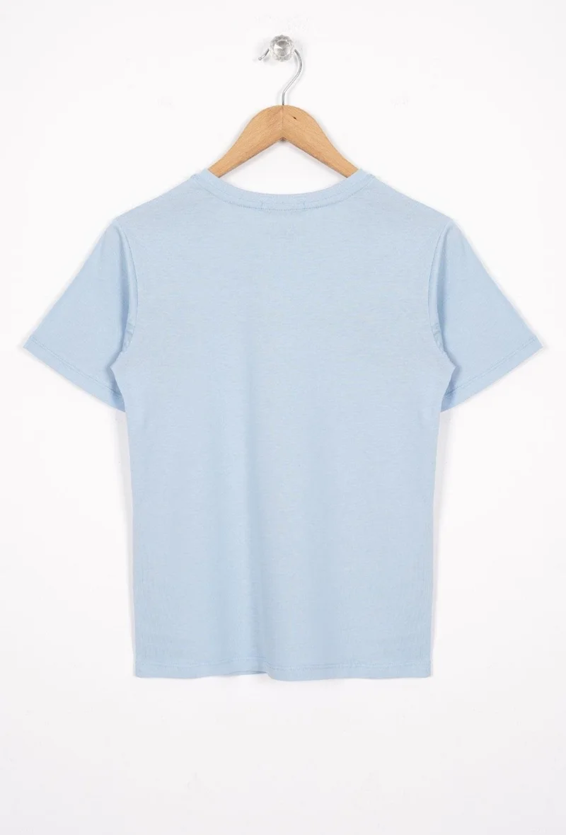 Zepkids Los Angels Printed Blue Color Boy Tshirt