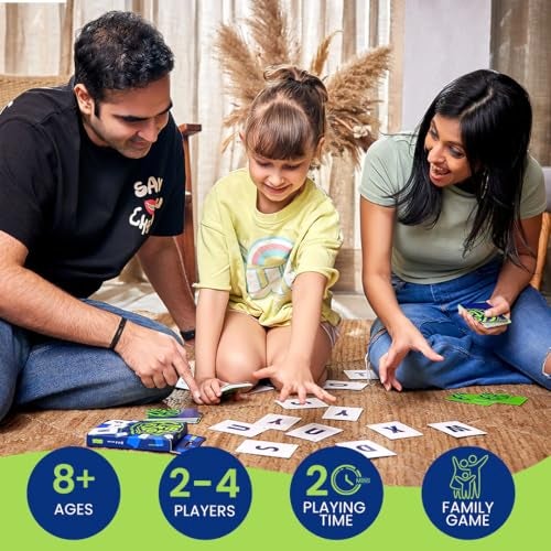 Binca Fletter Word Card Game - Fast-Paced Vocabulary Game for Kids & Family, Fun Educational and Quick Thinking Card Game, Gifts for Ages 8 and Up (2-4 Players) - Image 3