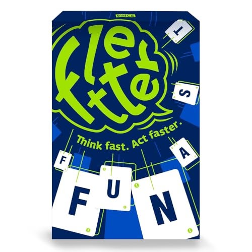 Binca Fletter Word Card Game - Fast-Paced Vocabulary Game for Kids & Family, Fun Educational and Quick Thinking Card Game, Gifts for Ages 8 and Up (2-4 Players) - Image 1