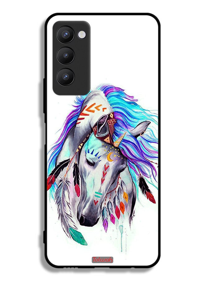Tolwak Tecno Camon 18 Protective Case Cover Horse  - Image 2