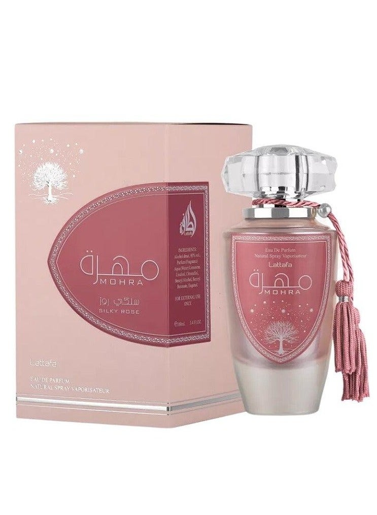 لطافة عطر مهرة سيلكي روز  او دي بارفان 100مل - Image 1