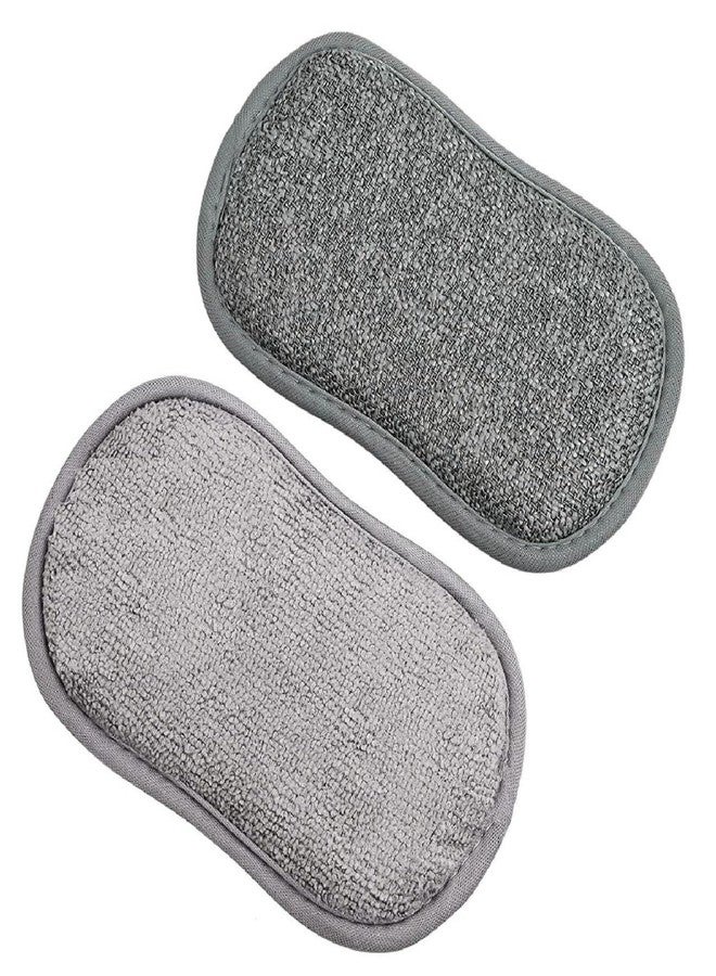 YEPZY ENTERPRISE YEPZY Multi-Purpose Scrub Sponge Pad (Pack of 5) – Reusable Non-Scratch Microfiber Scrubber for Kitchen & Bathroom | Dish Wash, Utensils Cleaning, Steel Wool & Wire Cloth Alternative - Image 1