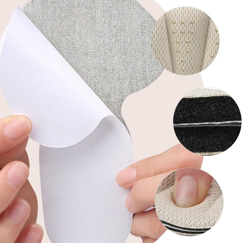 3 Pairs Anti Slip Gel Heel Cushions Self Adhesive Foot Protector For Men And Women - Image 5