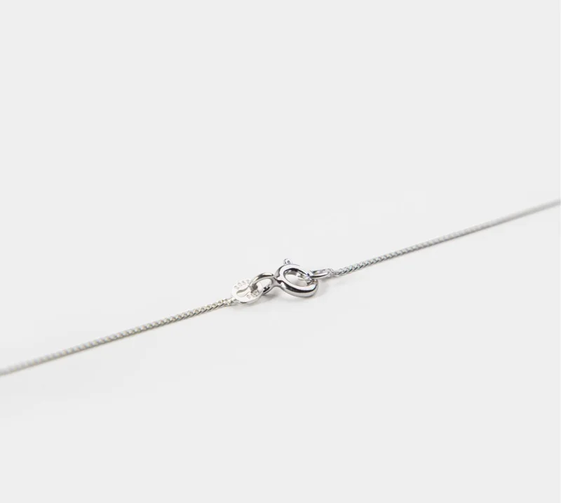 Minza  Minza “Rosa” Women’s Necklace, 925 Sterling Silver & Shell Rose Pendant Necklace, Minimalist Silver Necklace for Women, Handmade Jewelry for Casual & Special Occasion. for Women | Best Price UAE