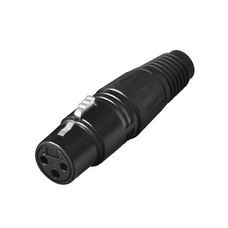 eoere 20 Pack DMX 3 Pin XLR Connectors Female Microphone Mic Cable Plug Audio Socket - Image 3