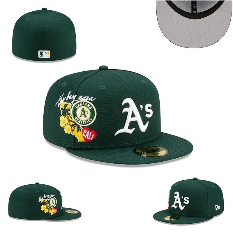 New Dense Embroidery Hat Lany Team Flat-Brim Baseball Cap American Hip-Hop Reversible Baseball League Team Cap - Image 1