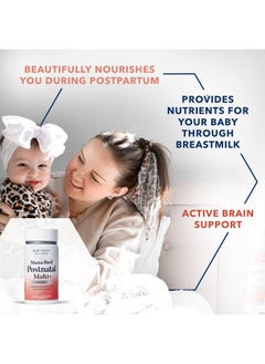 Best Nest Wellness Mama Bird Postnatal Vitamins For Breastfeeding And Postpartum Whole Food Organic Blend Methylated Vitamins Vegan Post Natal Bonus 10 Smoothie Recipes For New Moms Once Daily 30 Ct  - Image 4