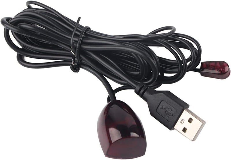 جوشيدا جهاز توسيع مستقبل الأشعة تحت الحمراء (IR Receiver Extender) مع كابل تحكم عن بعد بالأشعة تحت الحمراء ومرسل USB، مناسب للاستخدام في المنازل والفنادق. - Image 3