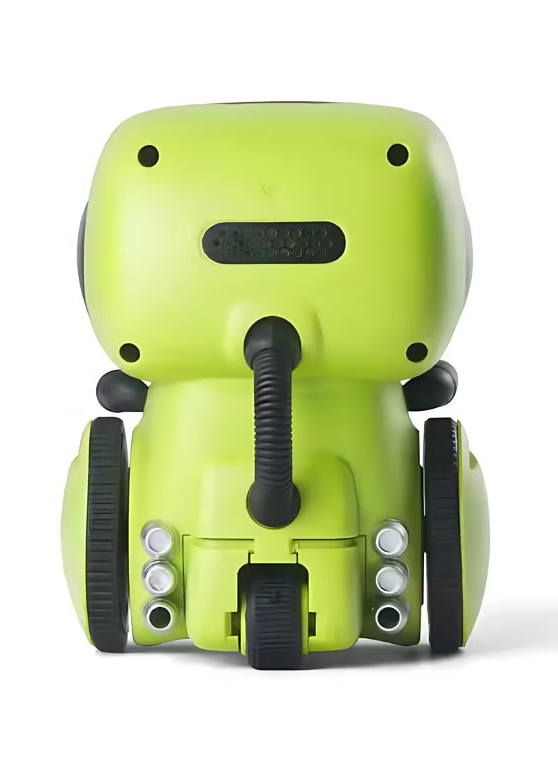 أر إيه سي لعبة روبوت ذكي صغير للأطفال - روبوت ناطق تفاعلي يُتحكم به صوتيًا مع أضواء وأصوات، لعبة تعليمية للأولاد والبنات من عمر 3 سنوات فما فوق (أخضر) - Image 2