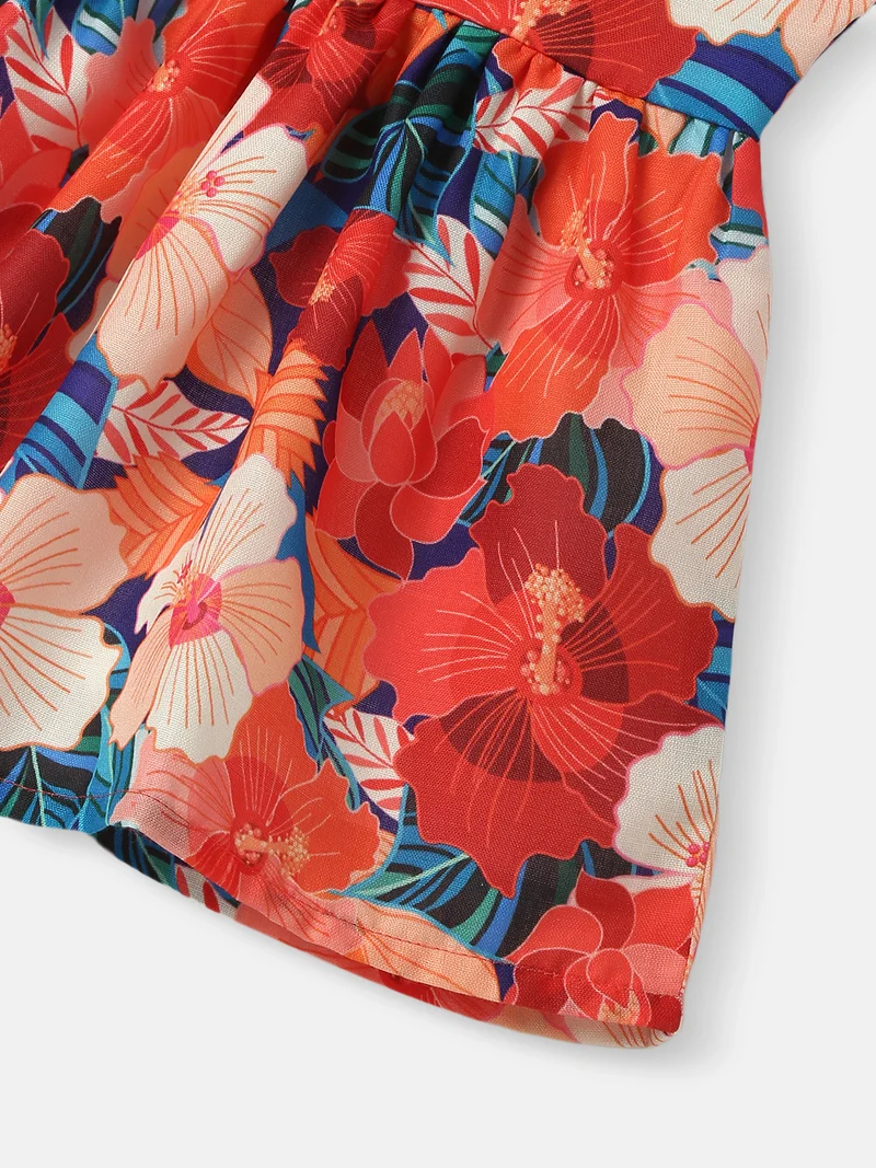 نوتيناتي Nautinati Girls’ Floral Dress | Age 3 - 24 Months