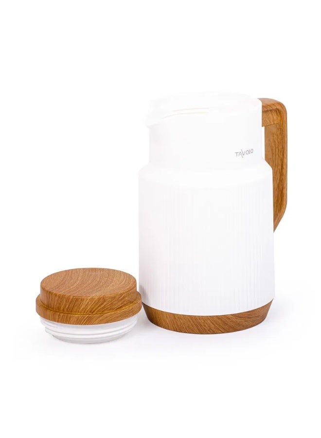TAVOLO White light wooden thermos 1 liter - Image 2