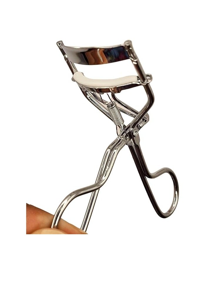 Eyelash Curler, Stainless Steel Curling Eyelash Curler, Electroplated Eyelash Curler, Fashion Eyelash Curler, Makeup Accessories for Women and Girls