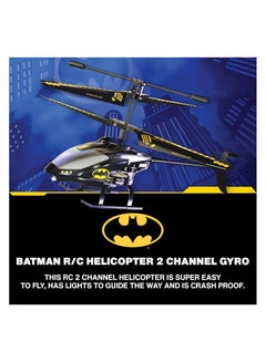 Bladez Bladez Batman RC Helicopter | 2-Channel Gyro Flight Control | LED Lights, Crash-Proof Design for Epic Aerial Battles  - Image 2