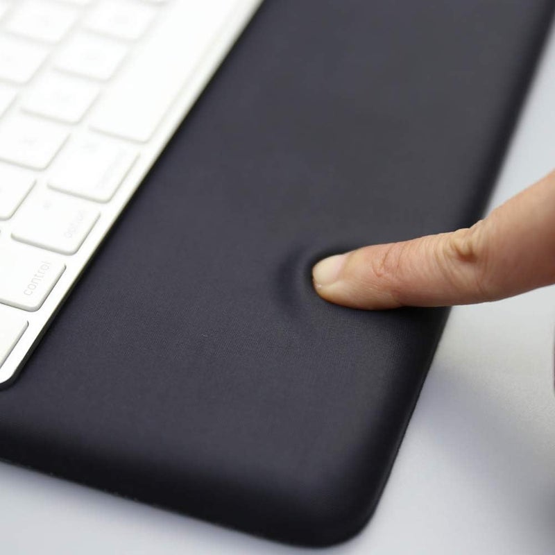 VAYDEER Magic Keyboard Wrist Rest Ergonomic Keyboard Stand Compatible with Magic Keyboard 2 with Numeric Keypad Black Silicone - Image 4