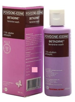 BETADINE Betadine Povidone-Iodine Antiseptic Feminine Wash - 100ml 