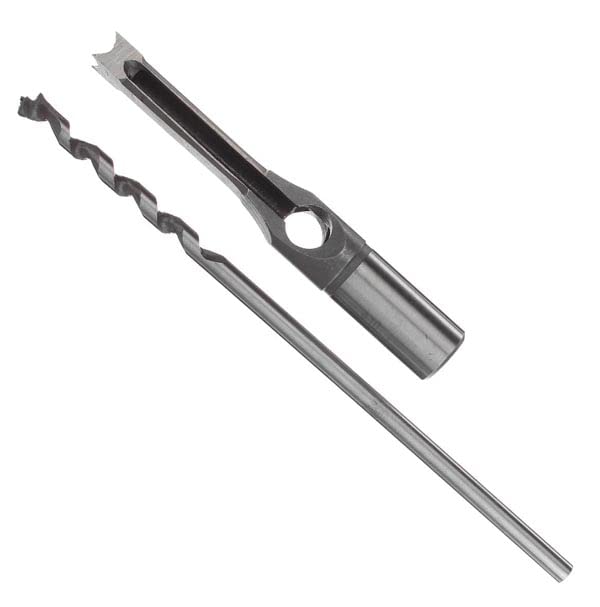 NITYA 6MM HSS Hole Square Drill Mortising Chisels Woodworking Tool suitable for drilling wood, like MDF, particle board, pine wood, basswood  - Image 1