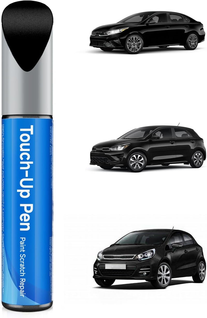 RSACET Touch Up Paint Compatible with Kia Exact Match Touch Up Paint Car Scratch Repair (Fusion Black（FSB）) - Image 1