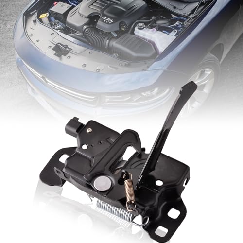 GrteRokky Hood Latch Compatible with Chrysler 300 20112021 Dodge Charger 20112021 Engine Hood Lock Latch Replacement 68261142AA 55113780AB 55113780AC 55113780AD - Image 1