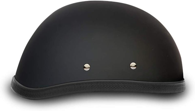 Daytona Helmets Novelty Eagle Skull Cap Helmet - Dull Black - Image 5