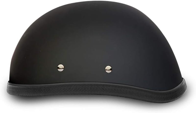 Daytona Helmets Novelty Eagle Skull Cap Helmet - Dull Black - Image 3