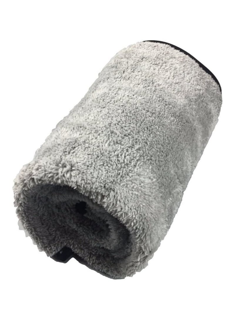 Generic Microfiber Car Drying Towel, Premium Extra Large Auto Wash Towel For Cars, Super Absorbent Detailing Cleaning Cloth (60x120cm, Gray)  - Image 1