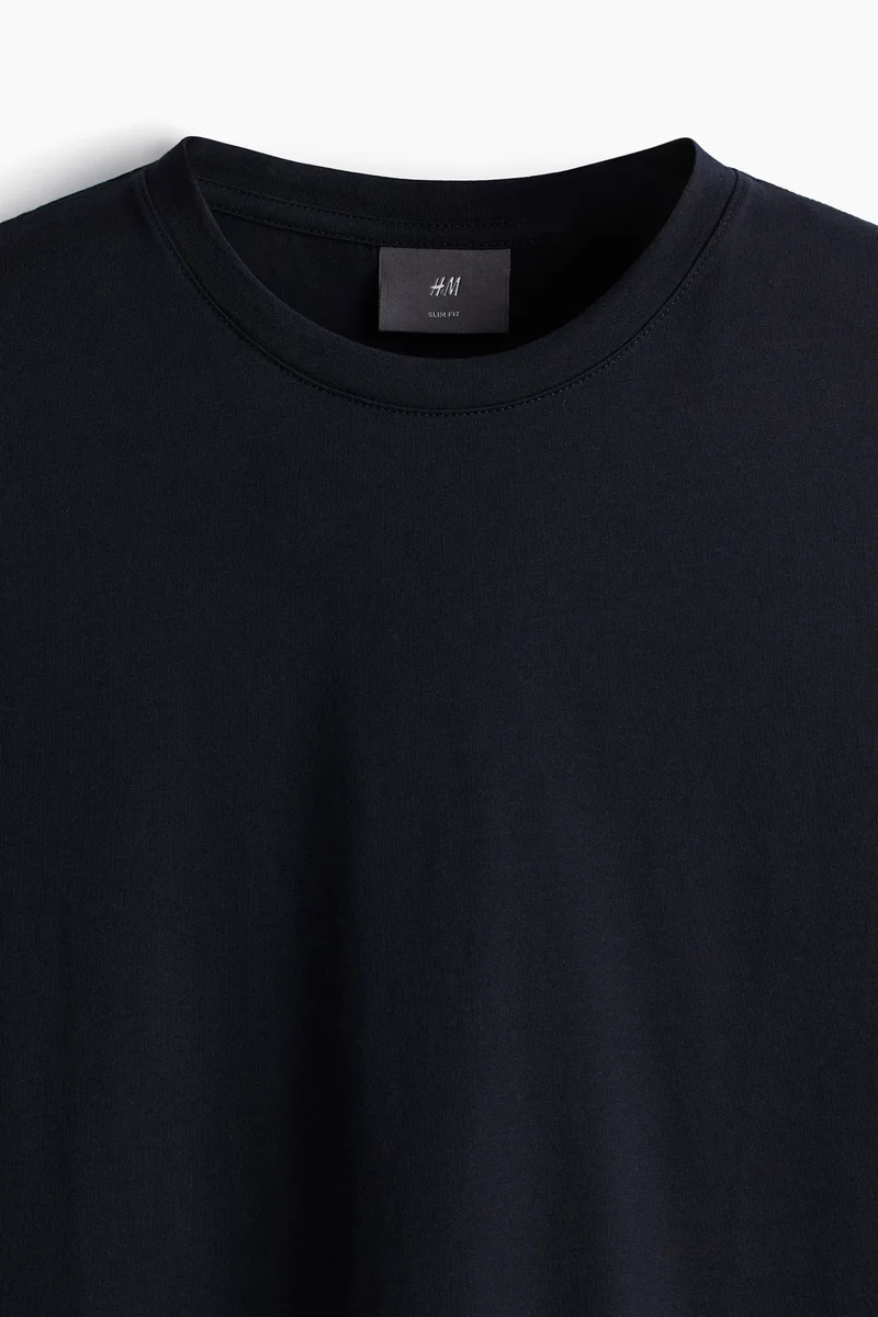 H&M Slim Fit Pima cotton T-shirt