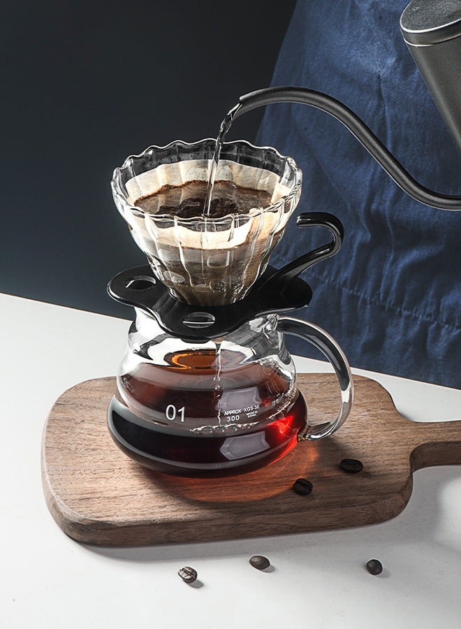 choxila Coffee Maker Set of 10 Pieces V60 Professional To Prepare and Brew Coffee By Drip - Image 3