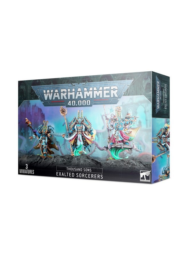 Games Workshop Thousand Sons Exalted Sorcerers Warhammer 40,000 Tabletop Miniatures Game