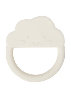 C.R. Gibson 100% Food Grade Silicone Cloud Baby Teether for Infants, 2.75" x 4.25", Multicolor