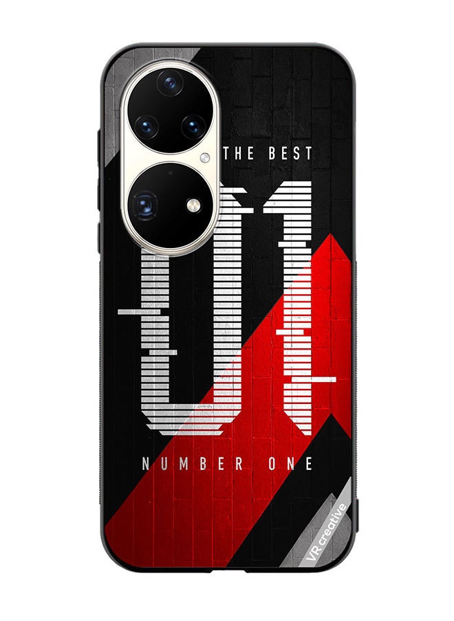 VR CREATIVE Protective Case Cover For Huawei P50 Pro Number One Design Multicolour  - Image 1