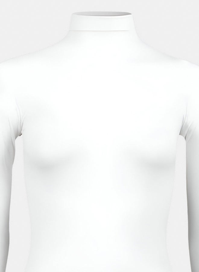 Silvy Lycra Celina High Long Sleeves High Neck Top For Women - Image 2