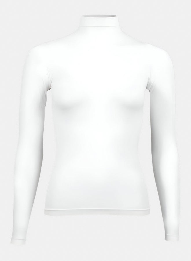 Silvy Lycra Celina High Long Sleeves High Neck Top For Women - Image 1