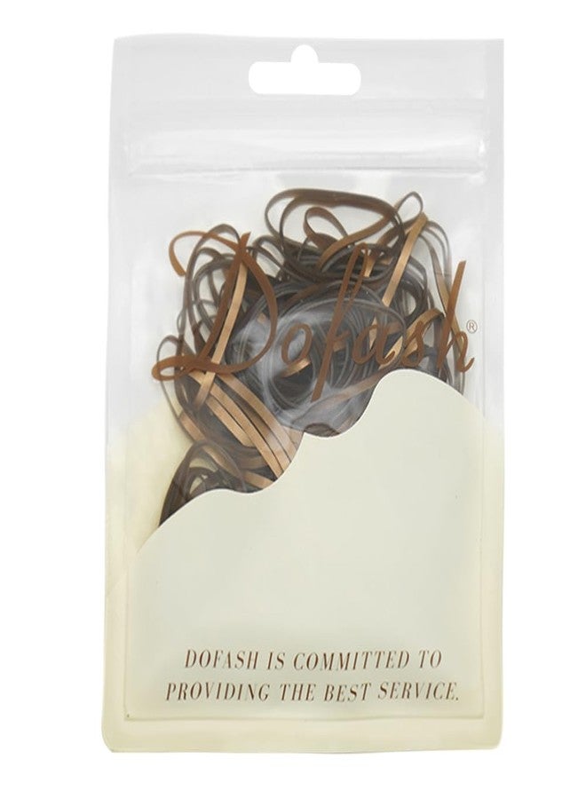 دوفاش ربطات شعر دوفاش 2x50 مم مضادة للشيخوخة بلون الذهب الوردي للنساء (150 قطعة في الكيس) - Image 1