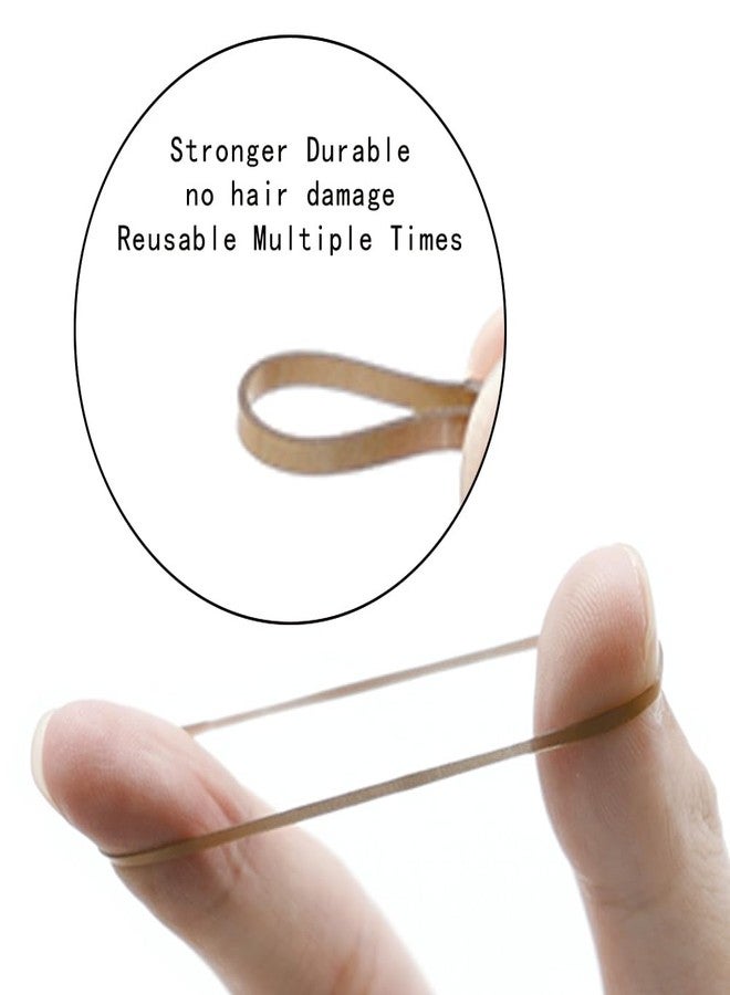 دوفاش ربطات شعر دوفاش 2x50 مم مضادة للشيخوخة بلون الذهب الوردي للنساء (150 قطعة في الكيس) - Image 5