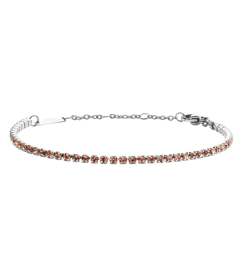 Daniel Wellington Classic Tennis Bracelet Apricot Silver