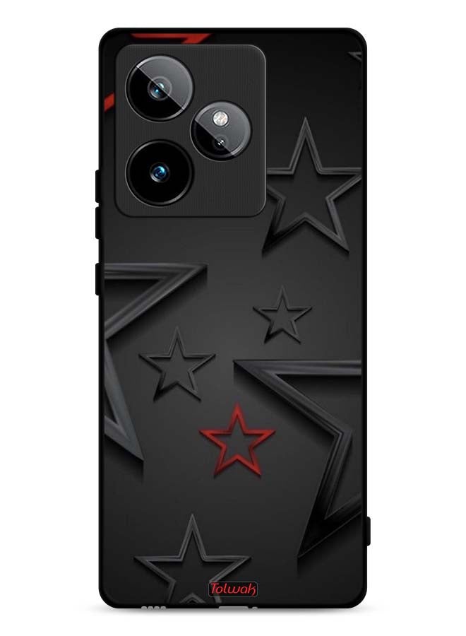 Tolwak Realme GT 7T 5G Protective Case Cover Stars Pattern