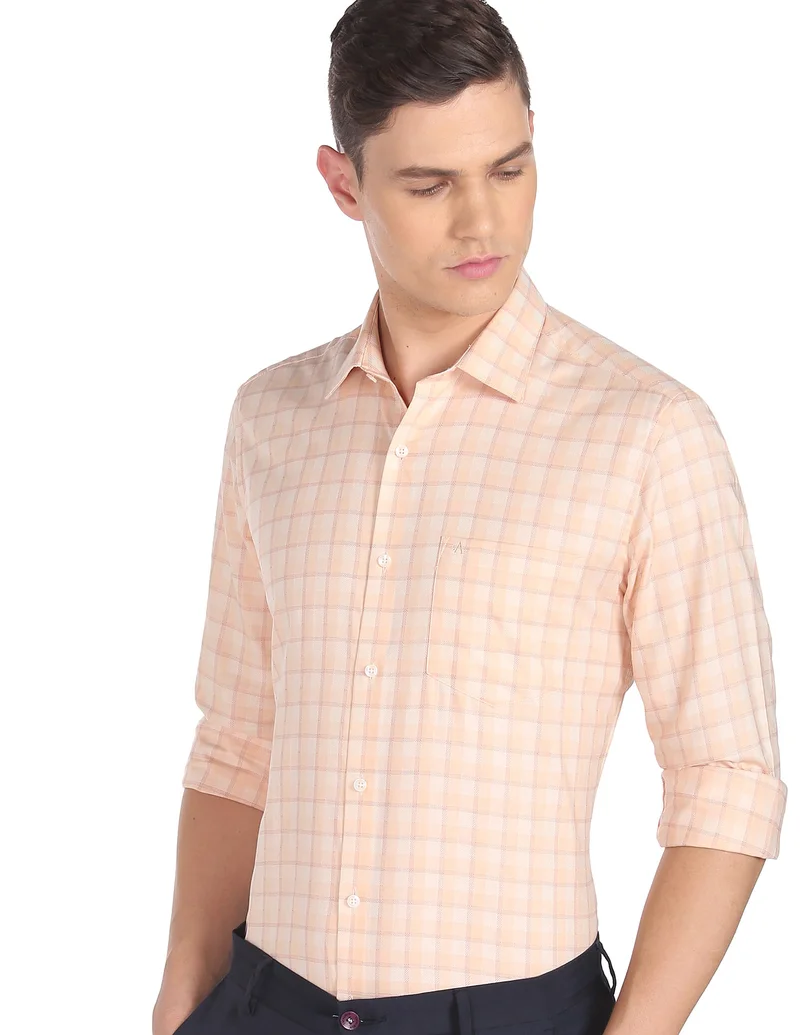 Checked Cotton Shirt