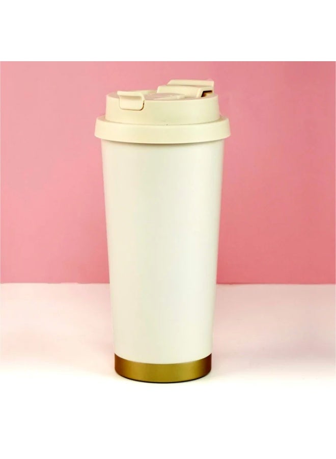 LITTLE SURPRISE BOX Shiny Green Ted Stainless Steel premium Insulated Detox Infuser Bottle with Tea and Fruit Infuser attachment, 520ml  - Image 3