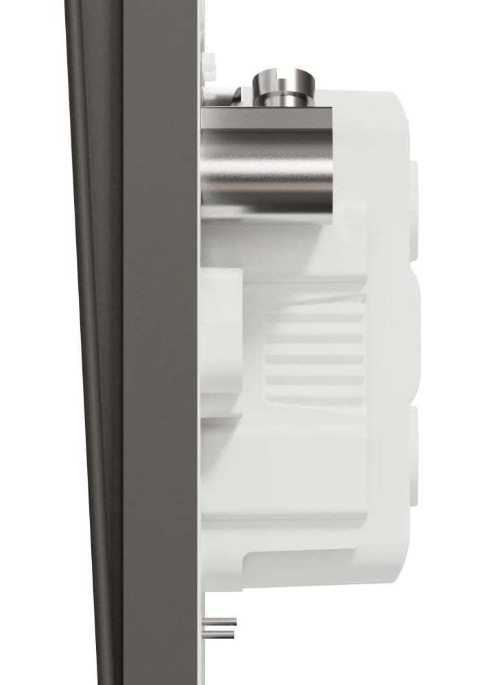 Schneider Electric Schneider Electric AvatarOn C 45A Double Pole Switch - Dark Grey - Image 2