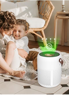 Milatech Air Purifiers for Bedroom, Room Air Purifier HEPA Filter for Allergies, Pet Dander Odor , Small Air Purifier  - Image 1
