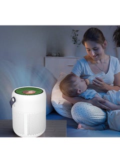 Milatech Air Purifiers for Bedroom, Room Air Purifier HEPA Filter for Allergies, Pet Dander Odor , Small Air Purifier  - Image 3