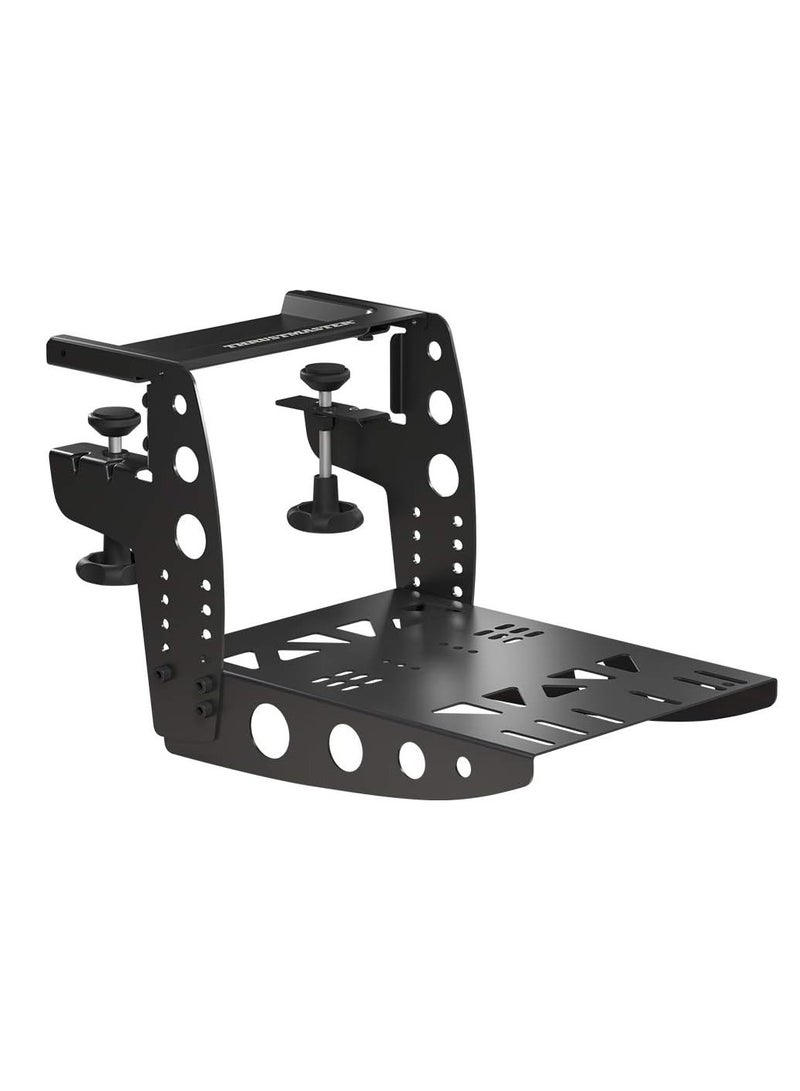 ثروستماستر مشبك الطيران Thrustmaster TM - 100% معدن - نظام تثبيت لعصا التحكم وربع دواسة الوقود - Image 1
