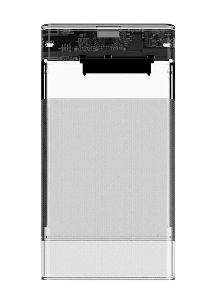 UNITEK - UNITEK DiskGuard Limpid R Transparent SATA III 2.5-Inch Hard Drive Enclosure for HDD and SSD with USB 3.0 High-Speed Data Transfer and Tool-Free Installation - Image 1