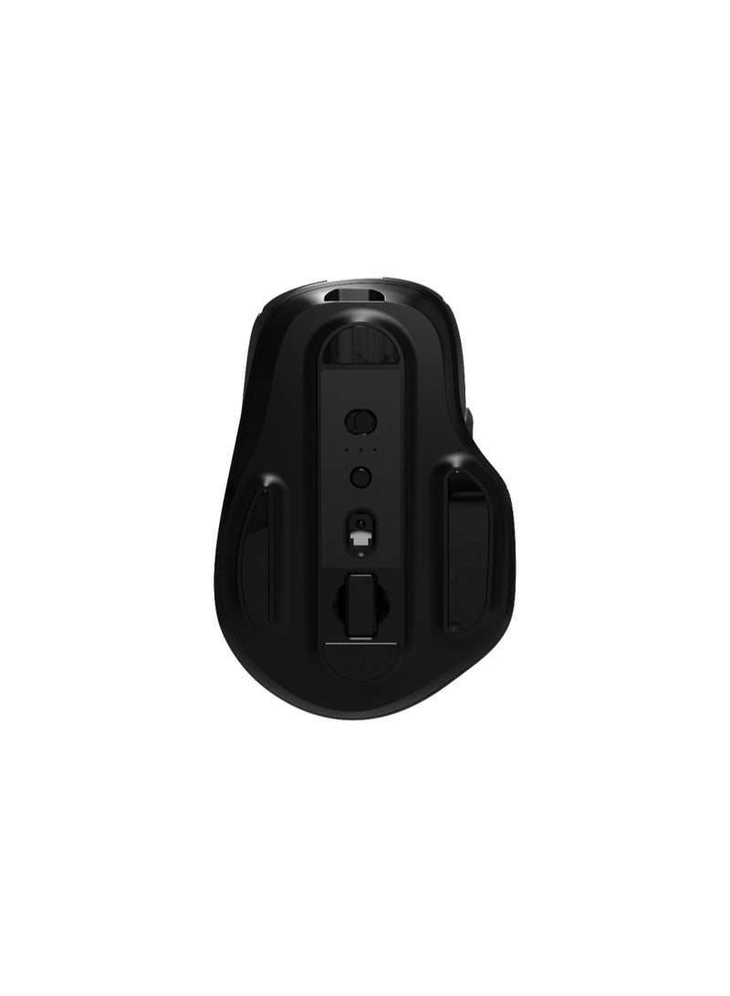 JeDEL WD155 Wireless 2.4Ghz , Bluetooth Rechargeable Mouse - Optical Sensor 2000 DPI - 7 Buttons With 2 Side Buttons - Image 4