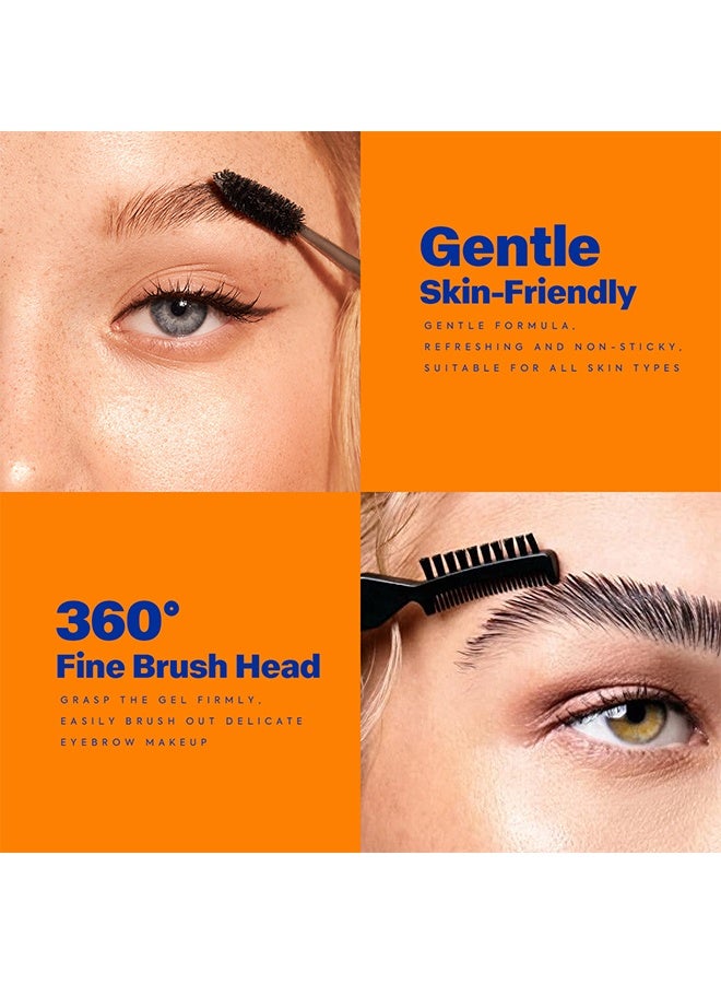 فيولا هاوس جل تصفيف الحواجب ، شمع تصفيف الحواجب ، جل محسن للحواجب مقاوم للماء يدوم طويلا ، حاجب مشط الحواجب برأسين ، صابون تشكيل الحواجب - Image 4