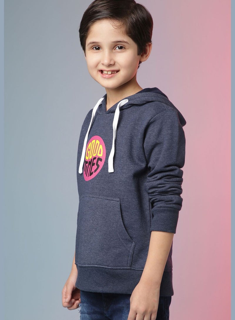 Instafab Front Pocket Printed Hoodie  - Image 3